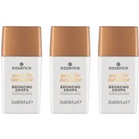 Essence Bronzer-Puder DROP OF sunshine BRONZING DROPS, 3-tlg., mit Glycerin