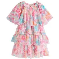 Next Volantkleid Gestuftes Rara-Kleid (1-tlg)