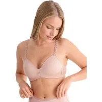 Lisca Schalen-BH Schalen BH ohne Bügel Ruby (Stück, 1-tlg) vorgeformte Schalen-Cups, ohne Bügel, seitliche Stäbchen
