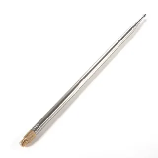 2.5M Stainless Steel Whip Antenna For Pac-12 JPC-7 10 Sections Collapsible Pull Rod for HF Radio Communication Mini Budd