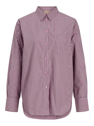 JJXX - JXJAMIE LS RELAXED POPLIN SHIRT WVN NOOS Orchid Smoke - Gr. - S