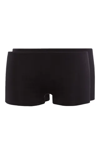 SKINY - Skiny Damen Pants Doppelpack SKINY ADVANTAGE Cotton Stretch black - Gr. - 44