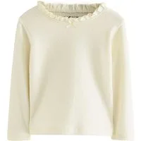 Next Langarmshirt Langärmeliges Pointelle-T-Shirt (1-tlg)
