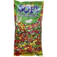 COOL Süßigkeit, Cool Soft Kaubonbon Fruchtgeschmack 6fach sortiert Wurfmaterial 3000g