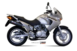 Sport Auspuff MIVV Oval Carbon Honda XL 125 Varadero Bj. 2007-2011 Typ: JC32 mit ABE