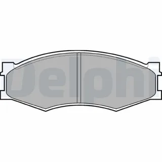 Delphi Bremsbel?ge vorne Nissan LP358