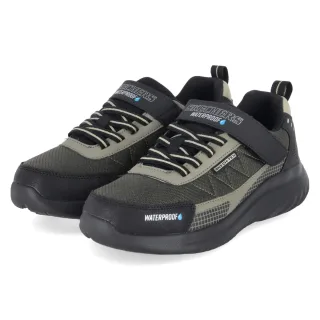 Skechers Low Sneaker BOUNDER 2.0 AQUA PACE - Gr. 34 - Schwarz - Textil & Synthetik