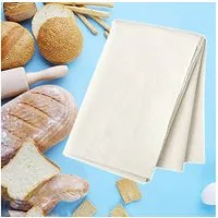 MORRENT Backform Bäckerleinen Teigtuch, 100% unbehandeltes Naturleinen für das Backen.