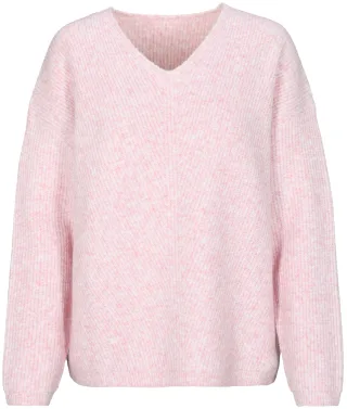 zab company - Da. Strick-Pullover rosenholz mel. - Gr. - L