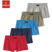H.I.S Boxer Boxershorts für Jungen (Packung, 5-St) farblich sortiert oder nur schwarz