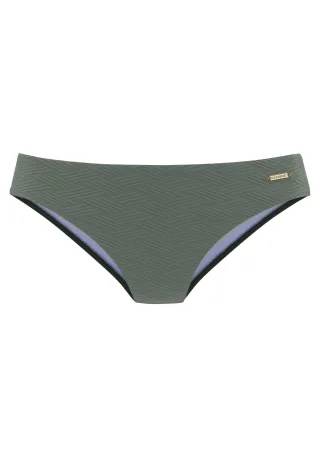 LASCANA - Sunseeker LM Bikinihose normal oliv - Gr. - 36