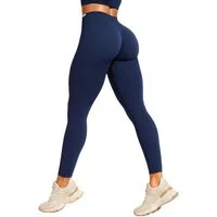 Smilodox Leggings Amaze Scrunch Pro, High Waist Booty Scrunch Yoga & Fitnesshose Shaped Fit Squatproof Push Up Trainingshose Gym Alltag Figurformend