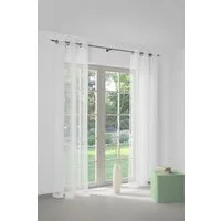 Wirth Vorhang Chloé (1 St), Ösen, halbtransparent, Store