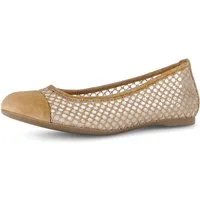 Gabor Ballerina Frühlingsschuh, Schlupfschuh in sommerlicher Häkeloptik