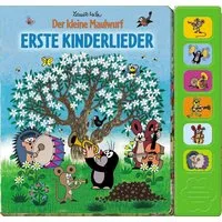 Trötsch Der kleine Maulwurf Erste Kinderlieder / Zdenek Miler, Beschäftigungsbuch Soundbuch Liederbuch Geräuschebuch