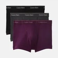 Calvin Klein Underwear Trunk TRUNK 3PK (Packung, 3er-Pack) mit Logo-Elastikbund