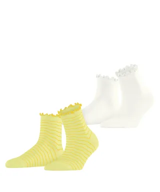 ESPRIT socks & tights - Esprit Wavy Line 2-Pack Damen sortiment - Gr. - 40.5