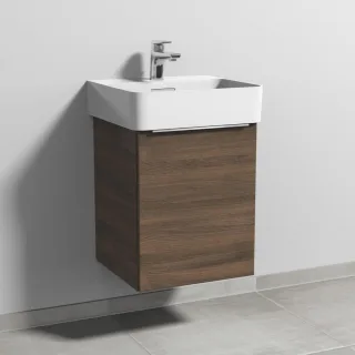 Sanipa 3way Waschtischunterbau zu Laufen VAL Waschtisch mit 1 Tür, Eiche-Arizona UM82080