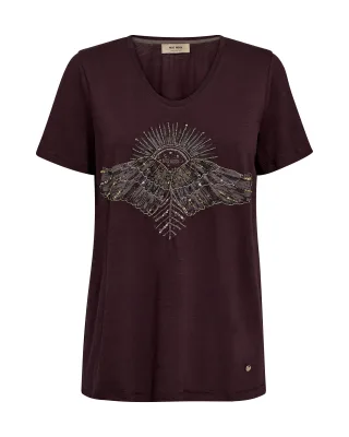MOS MOSH - MMNadine O-SS Deco Tee - Gr. - S