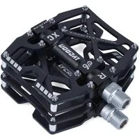 LuxusKollektion Plattformpedale Fahrradpedale rutschfestes Pedal CNC-Aluminium 3 Kugellager BMX MTB