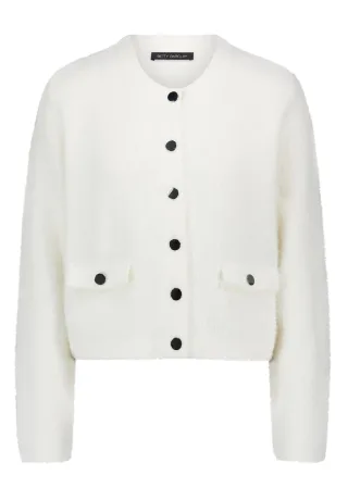 Betty Barclay - Strick-Cardigan Rohweiß - Gr. - 40