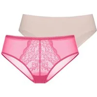 Dorina Hipster Norissa (2er Pack) Florale Spitzendetails