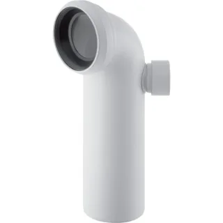 Geberit WC-Ablaufbogen 90 Gr in PP rechts mit eingeschweißtem Gewindestutzen 152615111