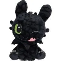 Dragons: Ohnezahn, glücklich, Kuscheltier 18 cm