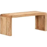 vidaXL Essbank Bank 110x38x46 cm Massivholz