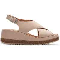 Clarks Clarks Kassanda Step 26177302 4, Sandaletten, Beige, Damen Sandalette