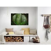 A.S. Création Leinwandbild Tropical Forest, Gemälde, Kinder, Kunst (1 St), Tropischer Wald Keilrahmen Natur Leinwand-Bild Wohnzimmer modern Wand