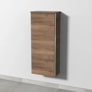 Sanipa 3way Mittelschrank mit 1 Tür, Eiche-Tabak, BR16850 BR16850