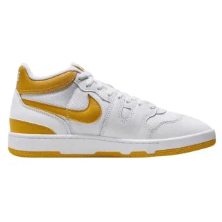 Nike - "Attack" Sneaker für Herren, Leder (Weiß/Gelb)
