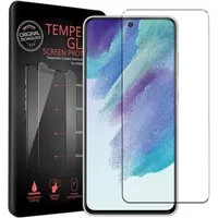 CoolGadget Schutzfolie Panzerfolie für Samsung Galaxy S21 FE, (9H Härtegrad, 2x Schutzglas, 1xReinigungset), Displayfolie Panzer Schutzfolie 2 Stück für Samsung S21 FE Glas Folie