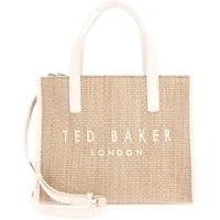 Ted Baker Handtasche Faux Raffia Small Icon Bag
