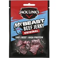 Jack-Links Fertiggericht, Jack Links Beef Jerky Original 100 Prozent Lean Beef Snack 25g