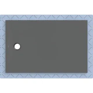 Geberit CleanFloor30 Duschfläche integriert, mit Dichtvlies, graphit: 140x90cm,, 551015DM1 551015DM1