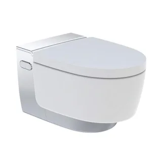 Geberit AquaClean Mera Comfort Dusch-WC 146210211 hochglanz-verchromt, Komplettanlage, Nachtlicht