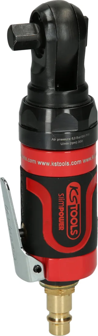KS Tools 3/8" SlimPOWER Mini-Druckluft-Umschaltratsche 30Nm - 515.5510