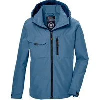Killtec Funktionsjacke KOS 140 BYS JCKT Wasserdichte Kids-Jacke mit verstellbarer Kapuze und Saum