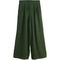 Next Bundfaltenhose Besonders weite Hose mit Bundfalten, Kurzgröße (1-tlg)