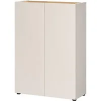 GERMANIA Schuhschrank Alviano (1-St) Mehrzweckschr., verstellb, Böden, griffloses Design, Breite: 74cm