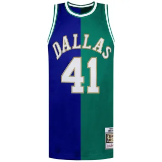 Mitchell & Ness NBA Dallas Mavericks 41 Nowitzki Swingman Trikot
