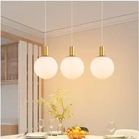 ZMH Pendelleuchte Esstisch 3/4 flammig, Hängeleuchte E27, höhenverstellbare Hängelampe, Höhenverstellbar, ohne Leuchtmittel, 182CM Retro Hängeleuchte für Wohnzimmer
