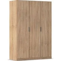 rauch Kleiderschrank Drehtürenschrank Schrank Garderobe Ankleide Schlafzimmer LAGOA (3 verschiedene Ausstattungen BASIC/CLASSIC/PREMIUM (inkl. SOFT-CLOSE) moderne Kantengriffe aus Metall, optional mit Aufsatz MADE IN GERMANY