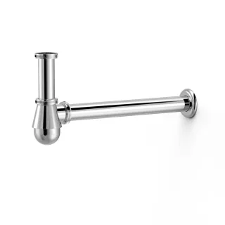 Tres Flaschenförmiger Teleskopsiphon mit Sichtfenster für Bidet , 13463440 13463440