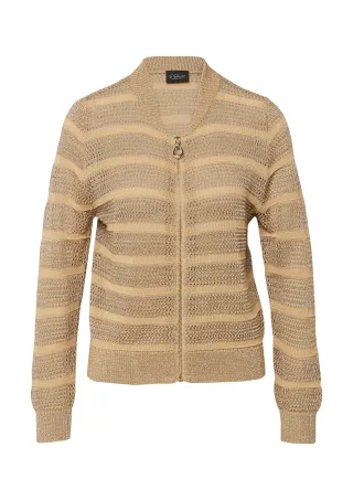 s.Oliver BLACK LABEL - Strickjacke braun - Gr. - L