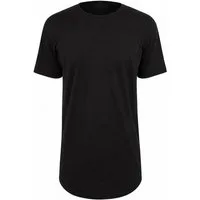 Build Your Brand Rundhalsshirt Shaped Long Herren T-Shirt
