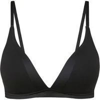 CALIDA Triangel-BH Cate Damen (1-tlg) verstellbare Träger, mit Satinblende, bügellos