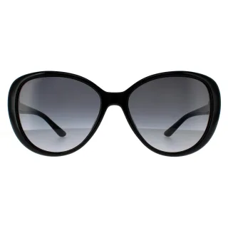Jimmy Choo Butterfly Womens Black Dark Grey Gradient Sonnenbrille
